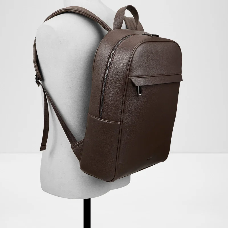 ALDO  BRALIWYN Textured Zippered Backpack for Men | Best Price UAE